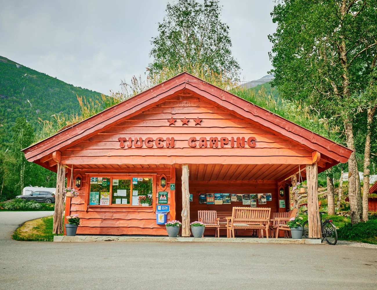 Picture of the reception at Tjugen camping5